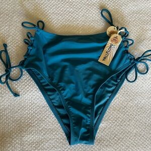 Wallflower swimsuit bottom in aqua